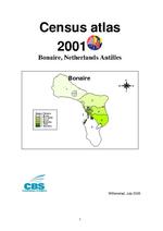 Censusatlas 2001, Bonaire, Netherlands Antilles